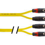Reference® RICT03 – colore giallo –1,20 metri - 2RCA/2RCA Reference