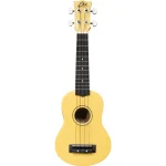 Eko Primo Ukulele Giallo Ukulele Soprano + accordatore corde ricambio e custodia - immagine 5
