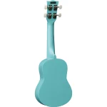 Eko Primo Ukulele Blue Ukulele Soprano + accordatore corde ricambio e custodia - immagine 5