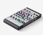 Schertler  Mixer compatto Arthur Prime, 3 ingressi microfono, 1 ingresso stereo, pannelli laterali in ferro nero