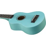 Eko Primo Ukulele Blue Ukulele Soprano + accordatore corde ricambio e custodia - immagine 3