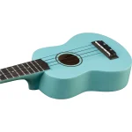 Eko Primo Ukulele Blue Ukulele Soprano + accordatore corde ricambio e custodia - immagine 2