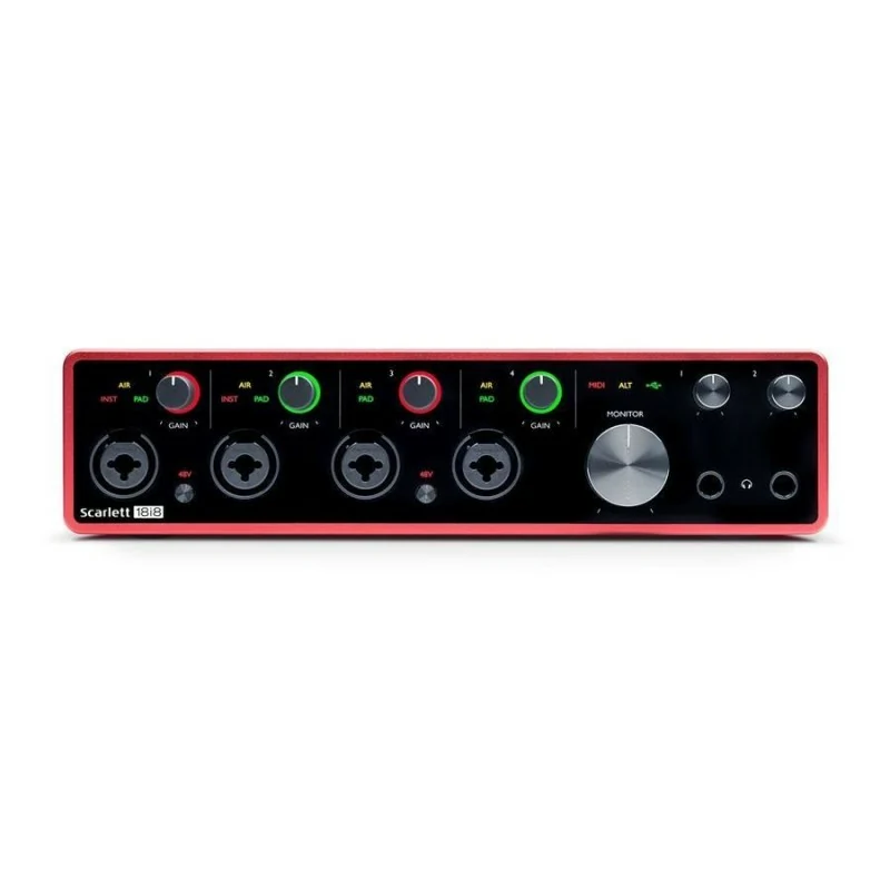 18I8-3RD-GEN.webp Focusrite SCARLETT Interfaccia Audio 18I8 3RD GEN - immagine 1