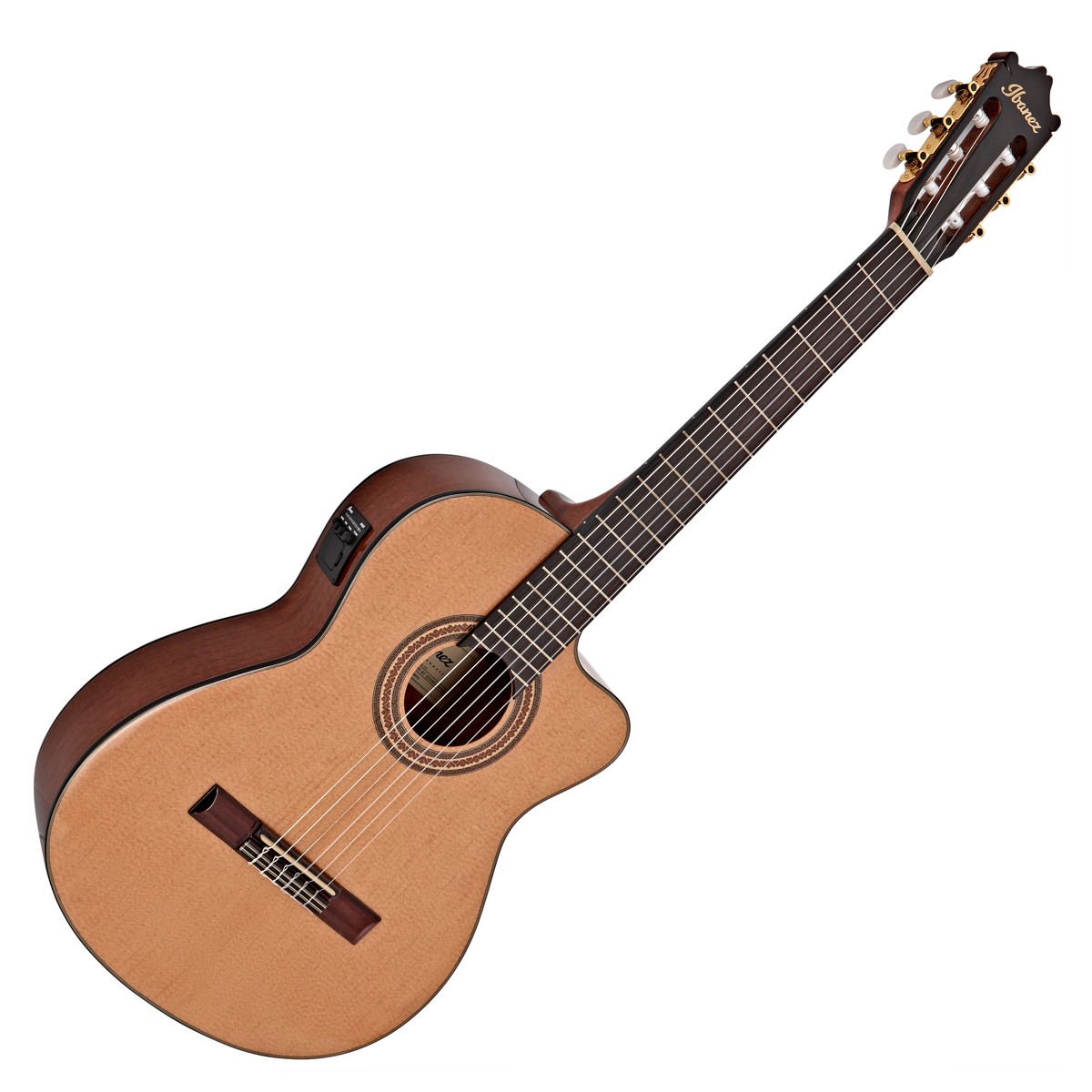 GA6CE-AM.jpeg Chitarra Ibanez GA6CE, Amber High Gloss - immagine 1