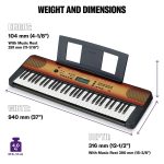 Yamaha Tastiera dinamica 61 tasti PSR-E360ma - immagine 2