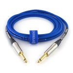 Reference® RIC01 – colore blu – 3metri -  jack 6.3 dritto-dritto Neutrik (NP2X-AU)