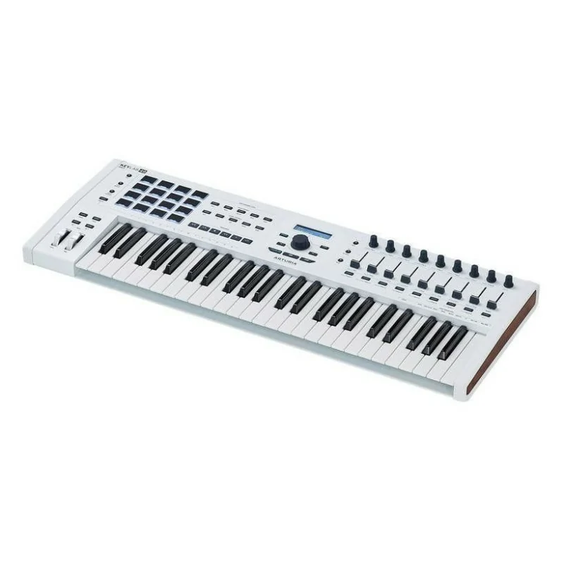 keylab-mkii-49-bianca.webp ARTURIA KeyLab 49 MkII White - immagine 1