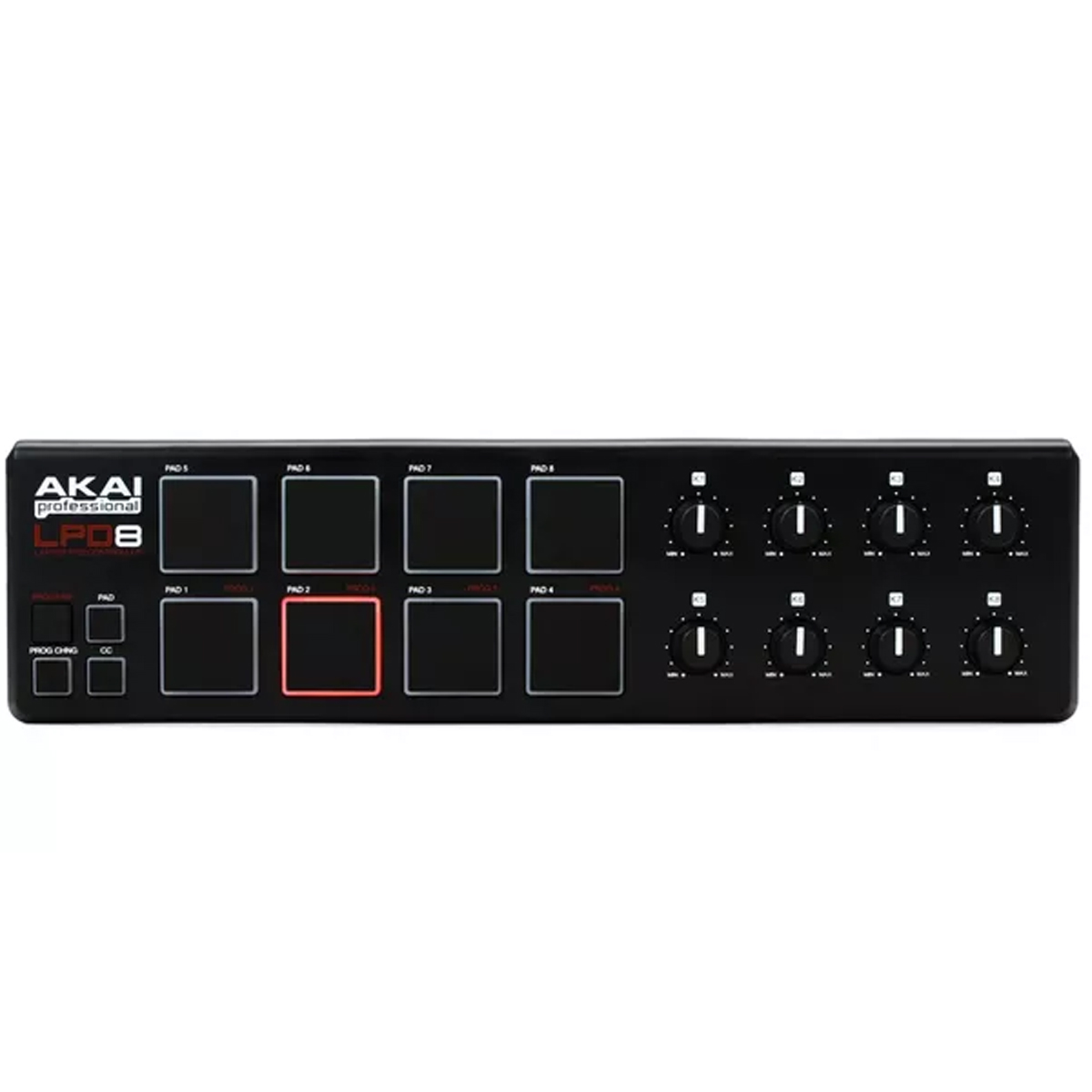 lpd8.jpg AKAI LPD8 CONTROLLER MIDI USB - immagine 1