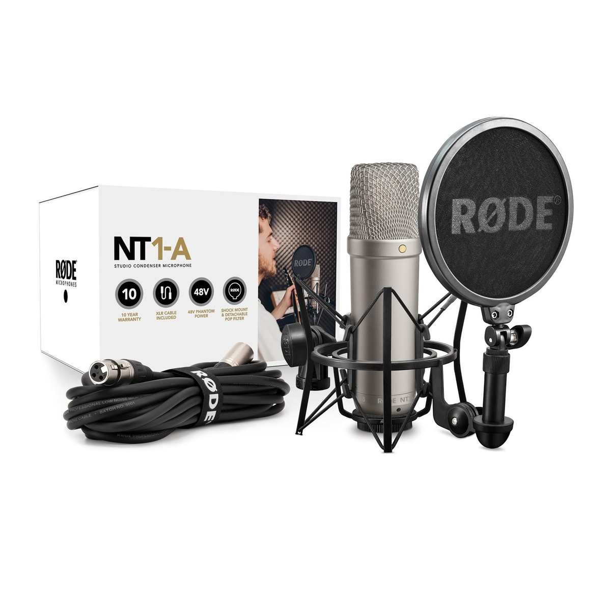 nt1ab.jpeg Rode NT1-A Pacchetto Registrazione Vocale - immagine 1