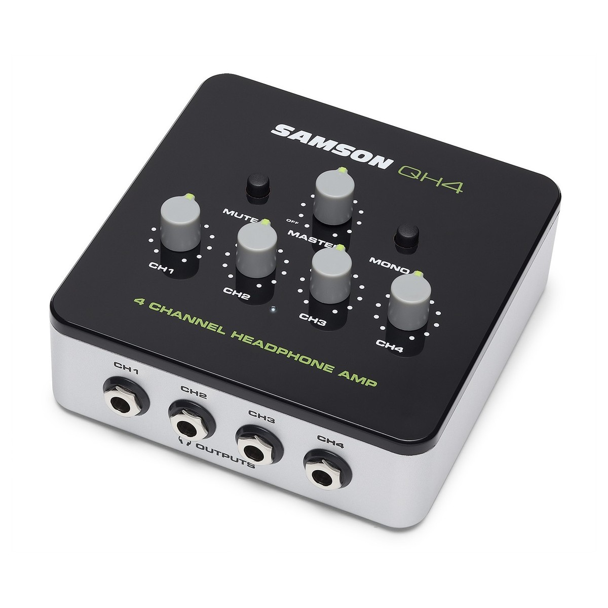 qh4.jpeg SAMSON Qh4 - Amplificatore Per Cuffie A 4 Canali - immagine 1