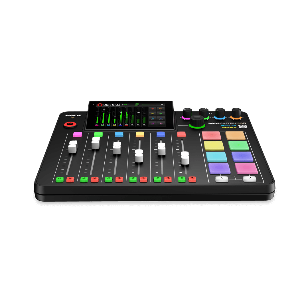 rode-rodecaster-pro-II-low-front-1080x1080-rgb.png RODE RodeCaster Pro II - Studio - immagine 1
