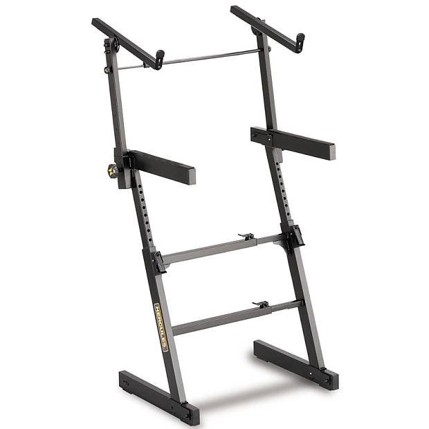 tabnpoakvw8xizjk3xyb.webp HERCULES KS410B Autolock Z-Keyboard Stand W/Tier - immagine 1