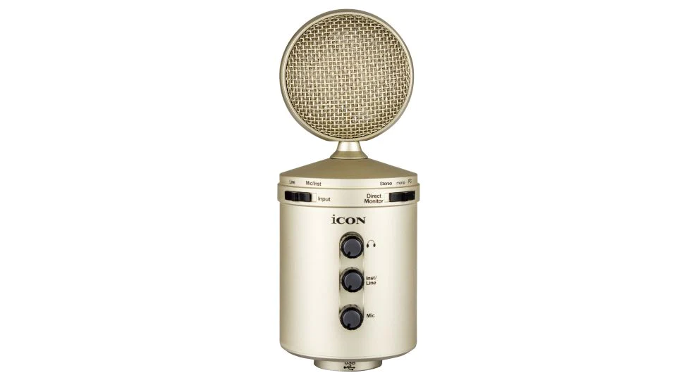 u24.webp Icon U24 - microfono a condensatore USB - immagine 1
