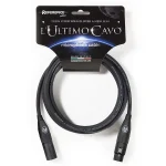 Ultimo Cavo 3m XLR-m/XLR-F RCM-BK prolite