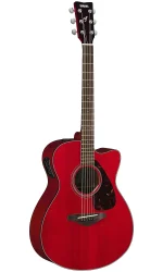 Chitarra YAMAHA FSX800C II Ruby Red - immagine 4