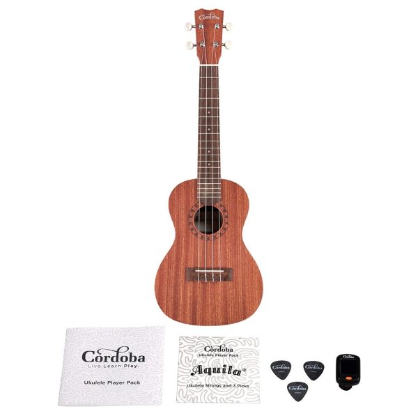 Cordoba Ukulele Player Pack, Concert